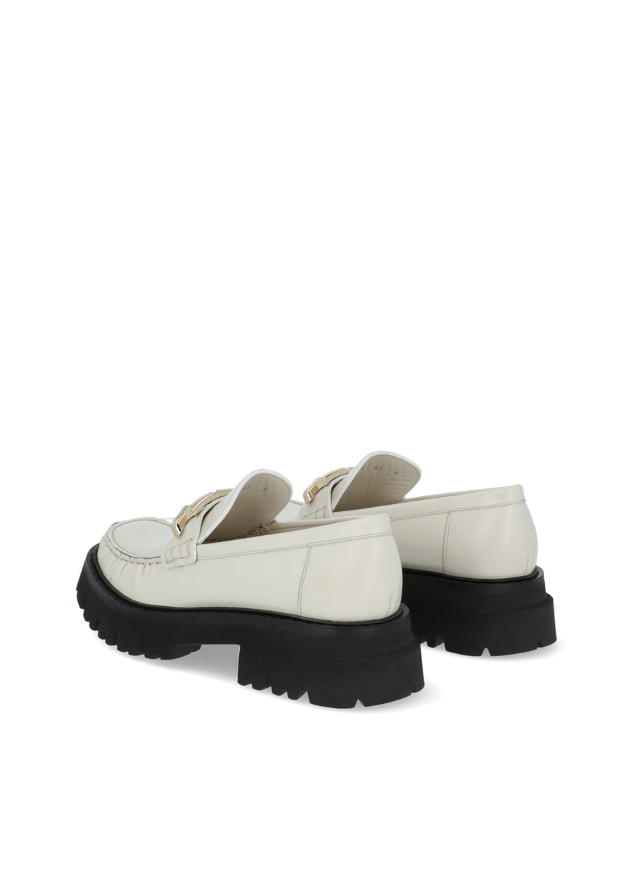Ferragamo Mocasines con joya Gancini FRG-INGRID