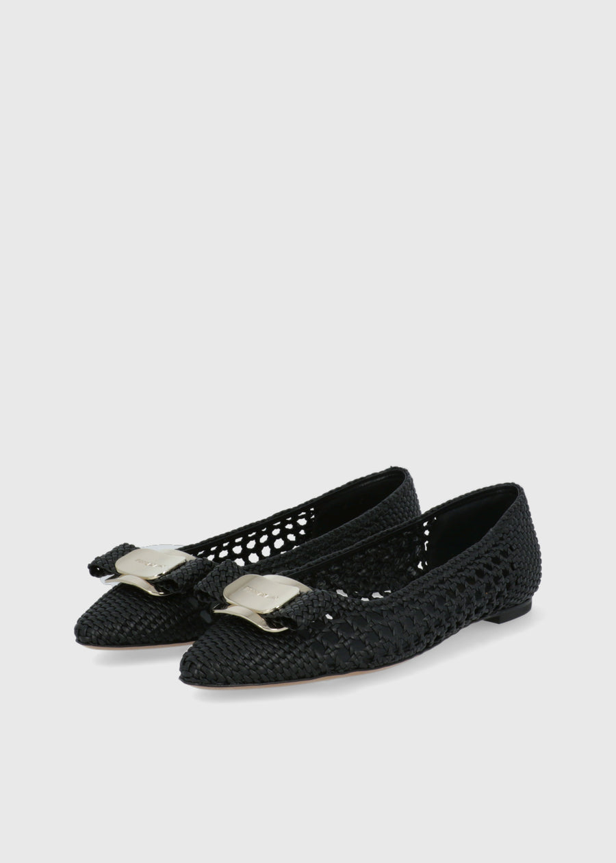 Ferragamo Flats Vara plate FRG-ZEAWG