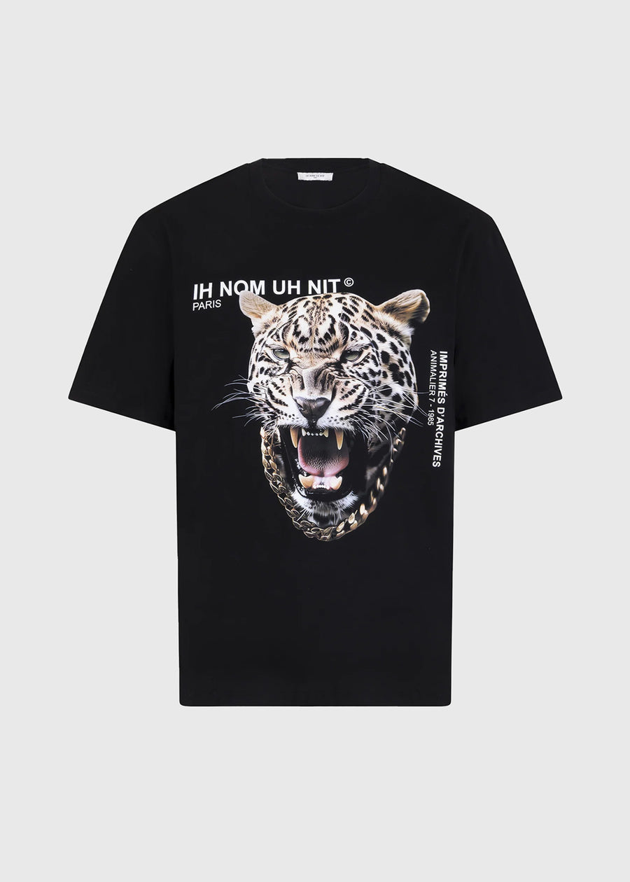 IH NOM UH NIT T-Shirt Leopard Print INM-NUW25243