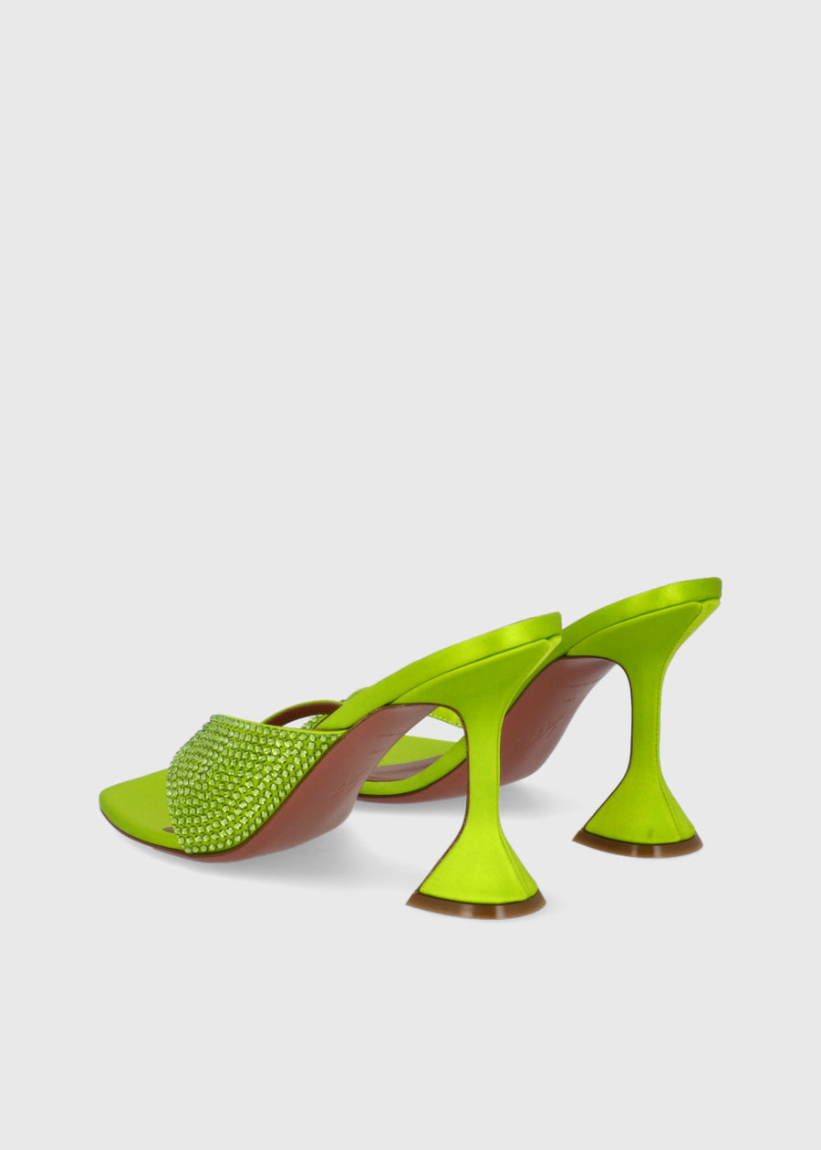 Amina Muaddi Sandalia Alta Shiona Slipper MMD-SHICRYSL
