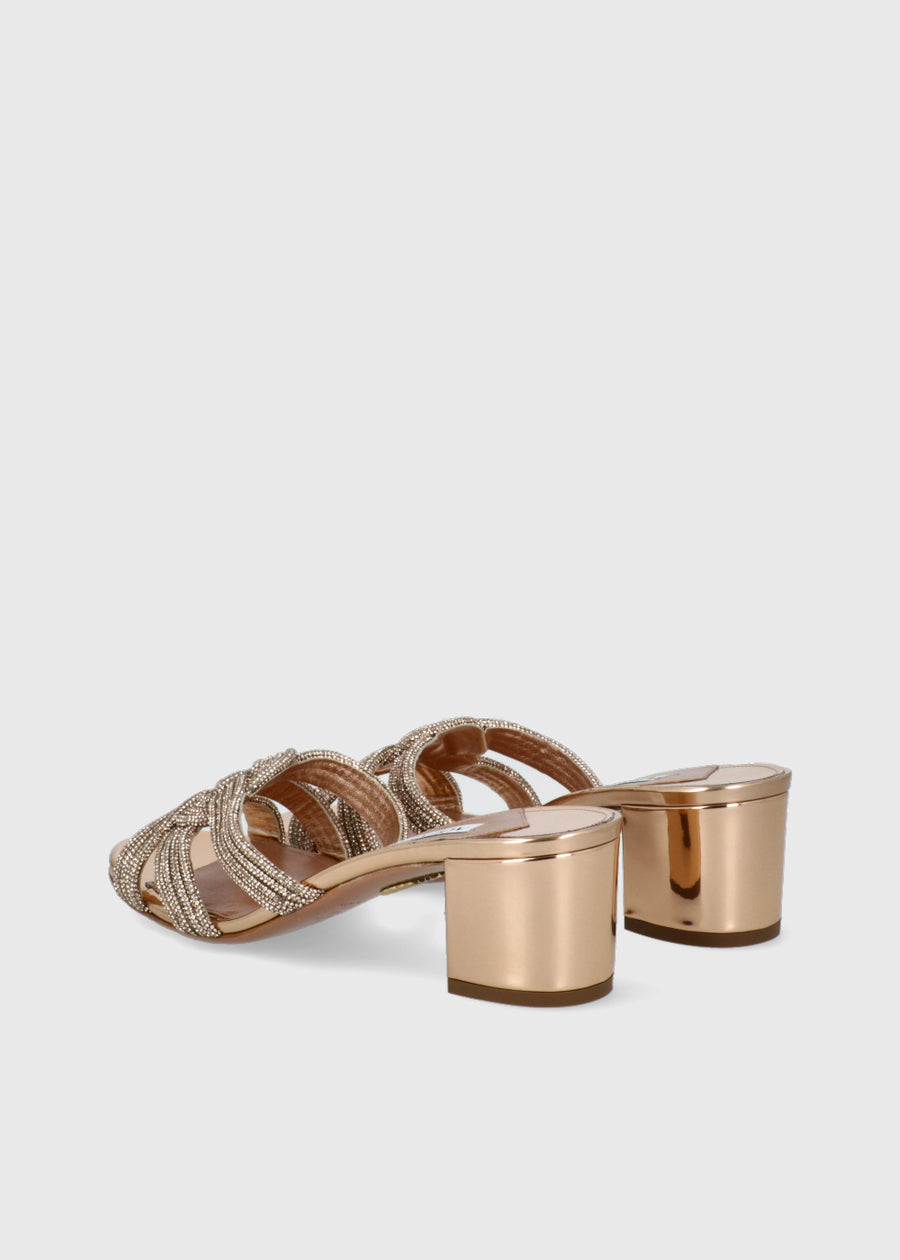 Aquazzura Sandalias Mules Felix QZR-FECRMU50