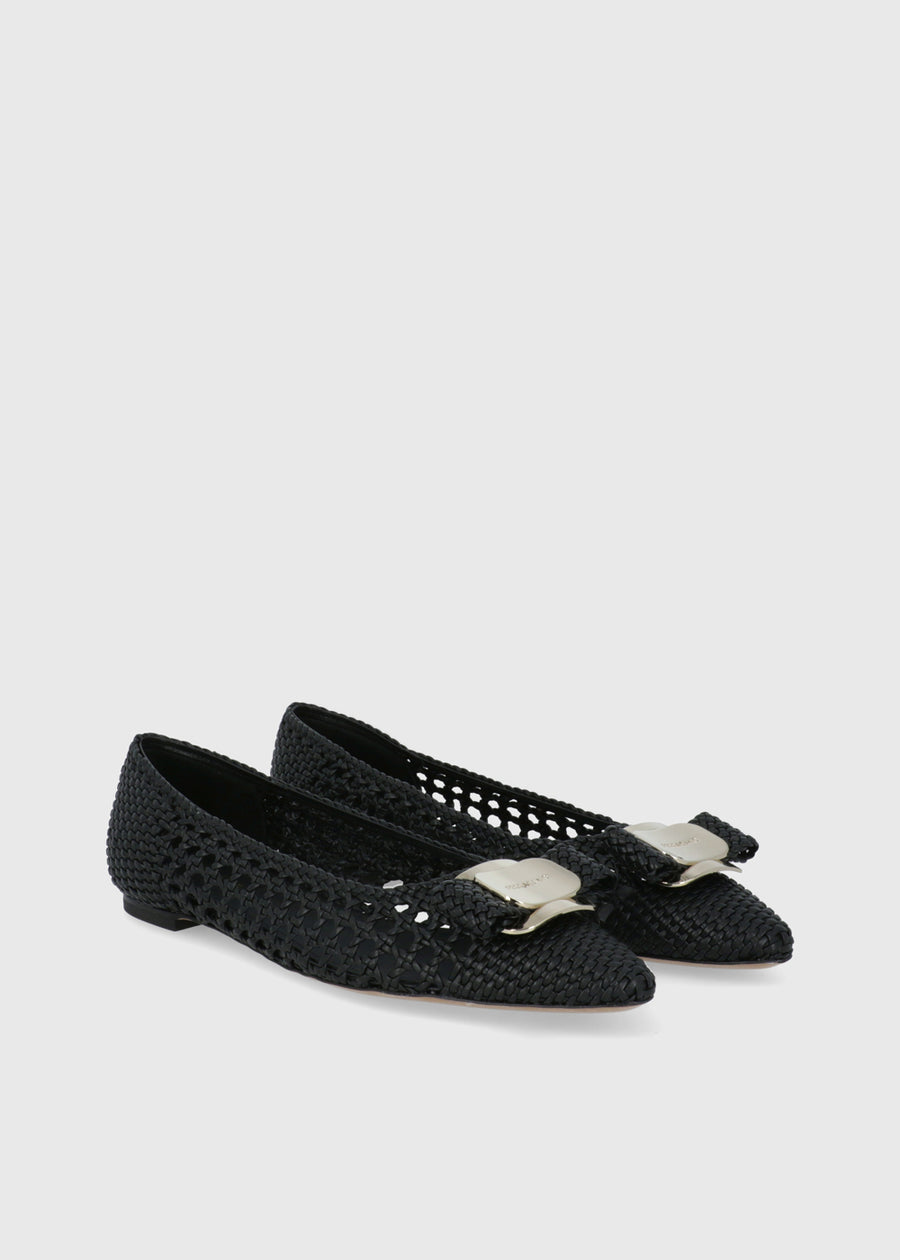 Ferragamo Flats Vara plate FRG-ZEAWG