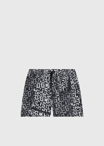 GCDS Shorts de baño GCD-M3901AW2