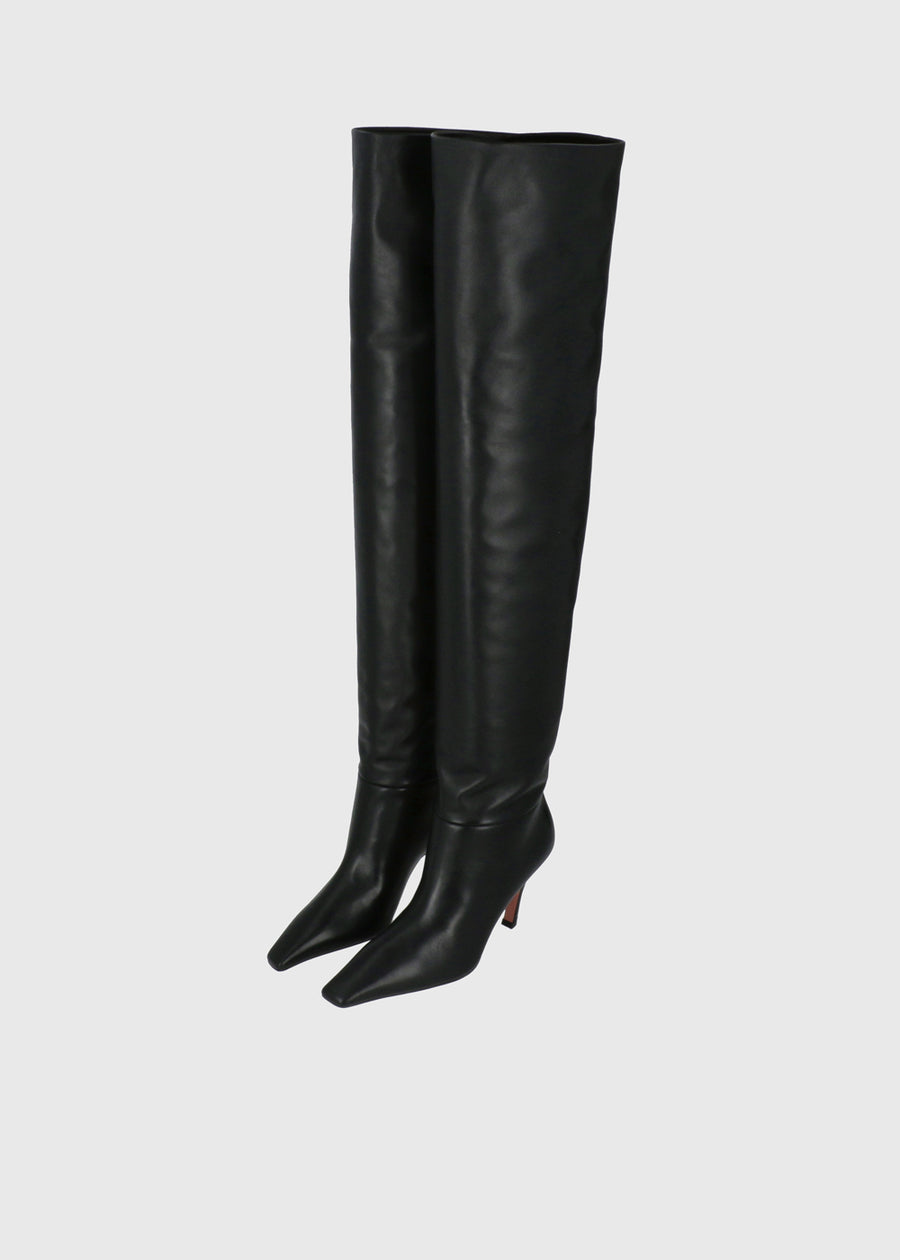 Amina Muaddi Botas Altas Jamie Thigh High MMD-JAMITH80