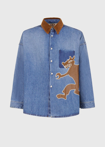 Marni Chamarra denim MRI-CUJU0061