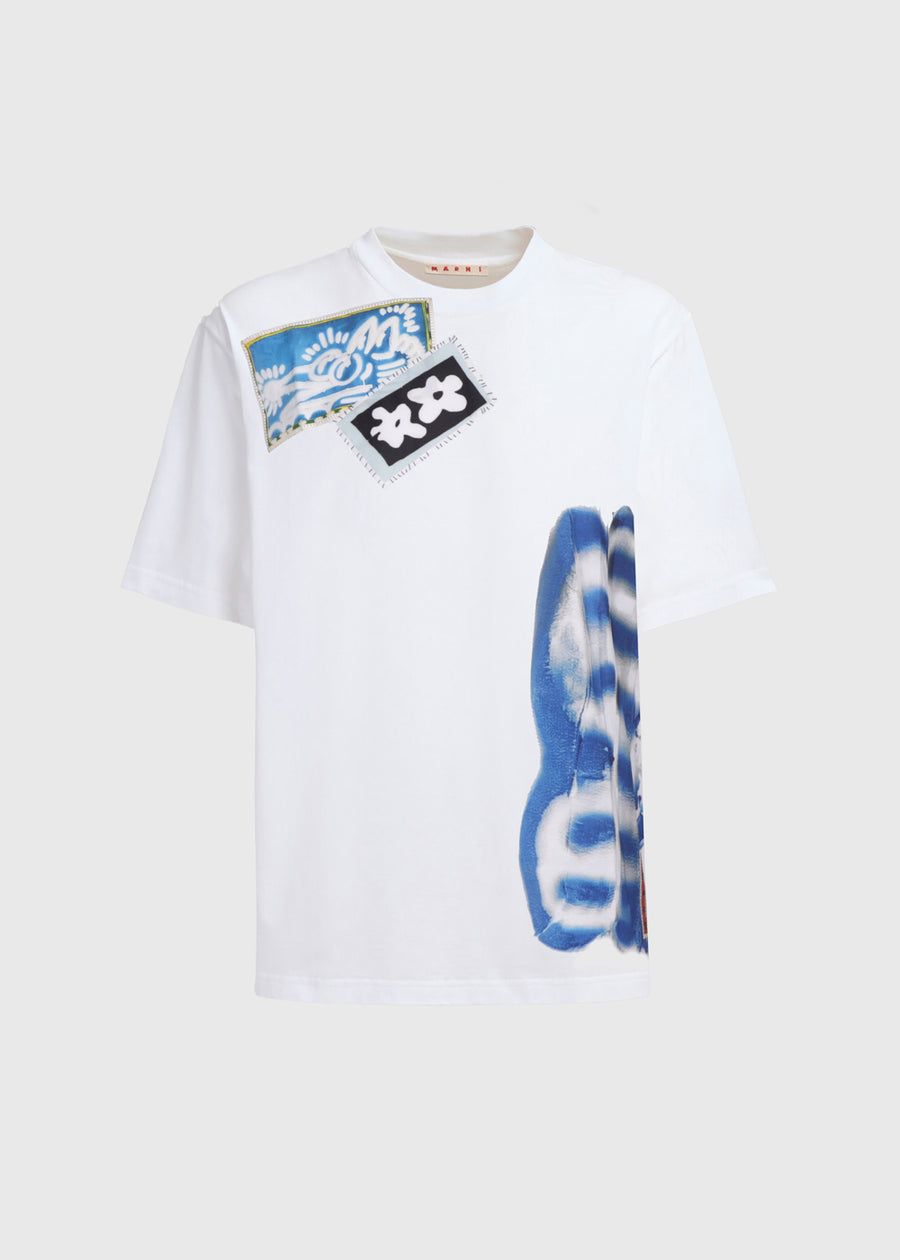 Marni T-shirt estampado MRI-HUMU0287