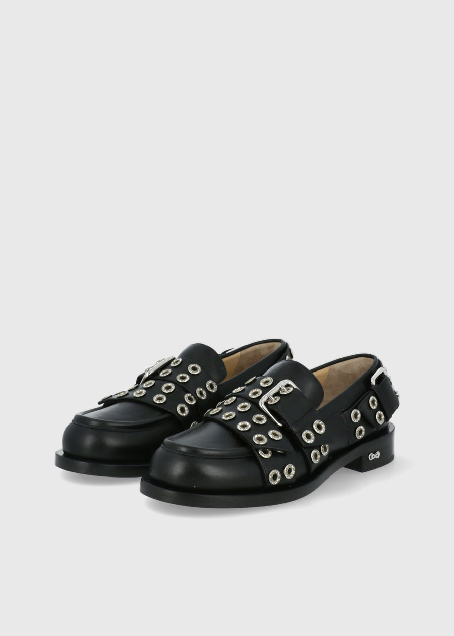 MACH & MACH Loafer Buckle Belt Vintage MYM-S0976