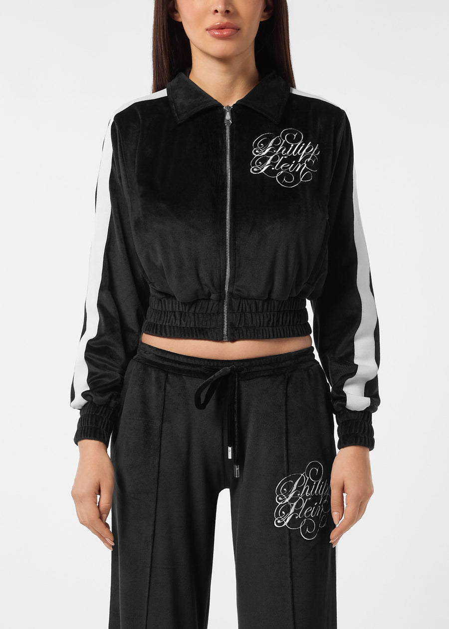 Philipp Plein Chamarra cropped PLP-WJB1884