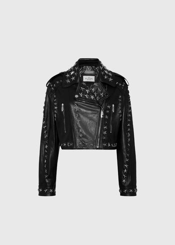 Philipp Plein Chamarra de piel PLP-WLB1169
