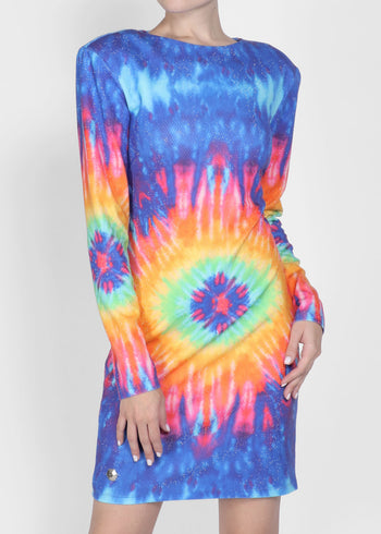 Philipp Plein Vestido tie-dye PLP-WRG1978