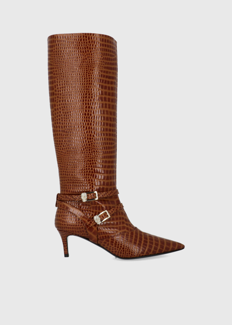 Philipp Plein Botas Altas con tiras  PLP-WSE0949
